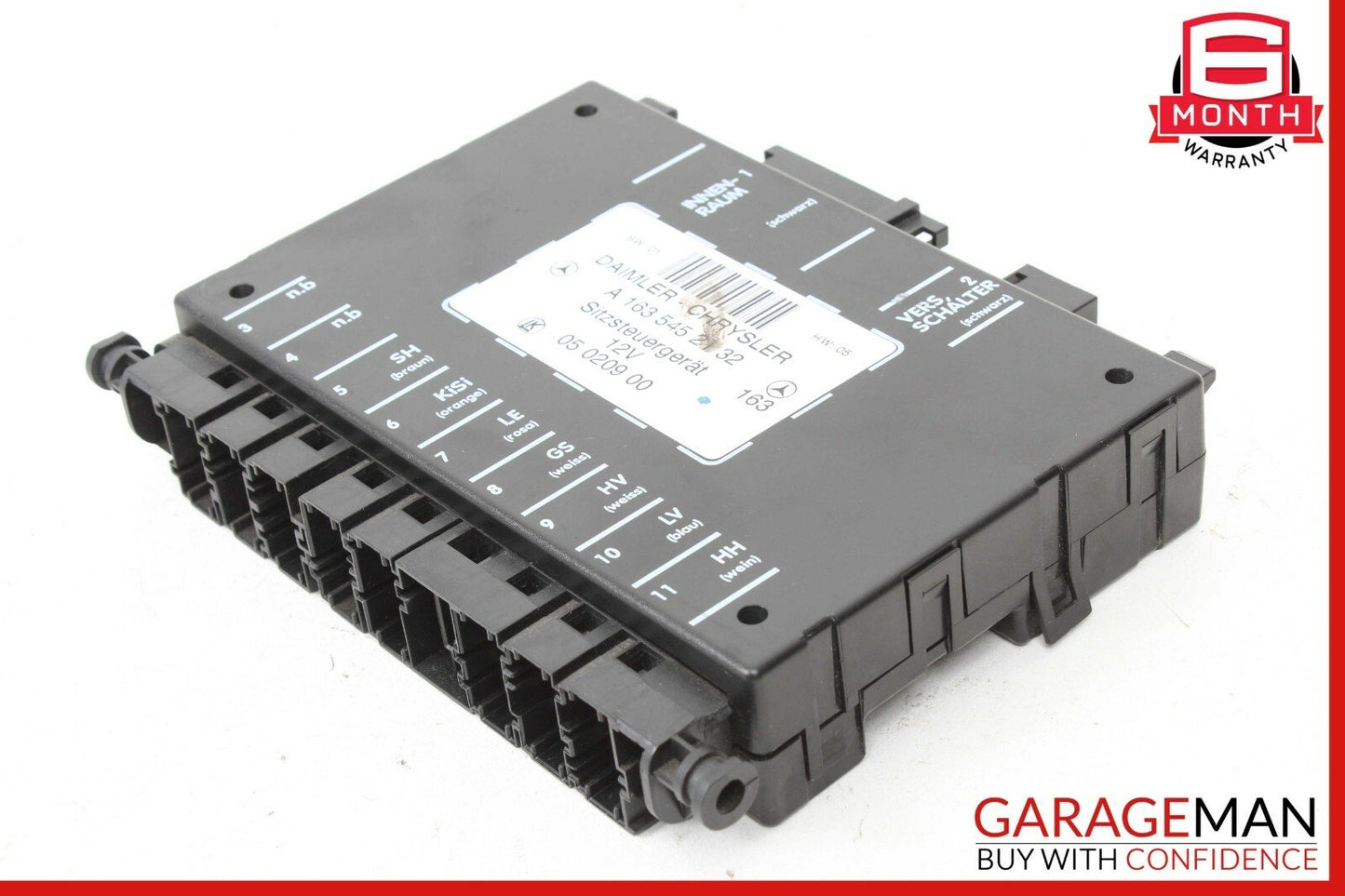 98-05 Mercedes W163 ML320 ML500 Front Right or Left Side Seat Control Module OEM