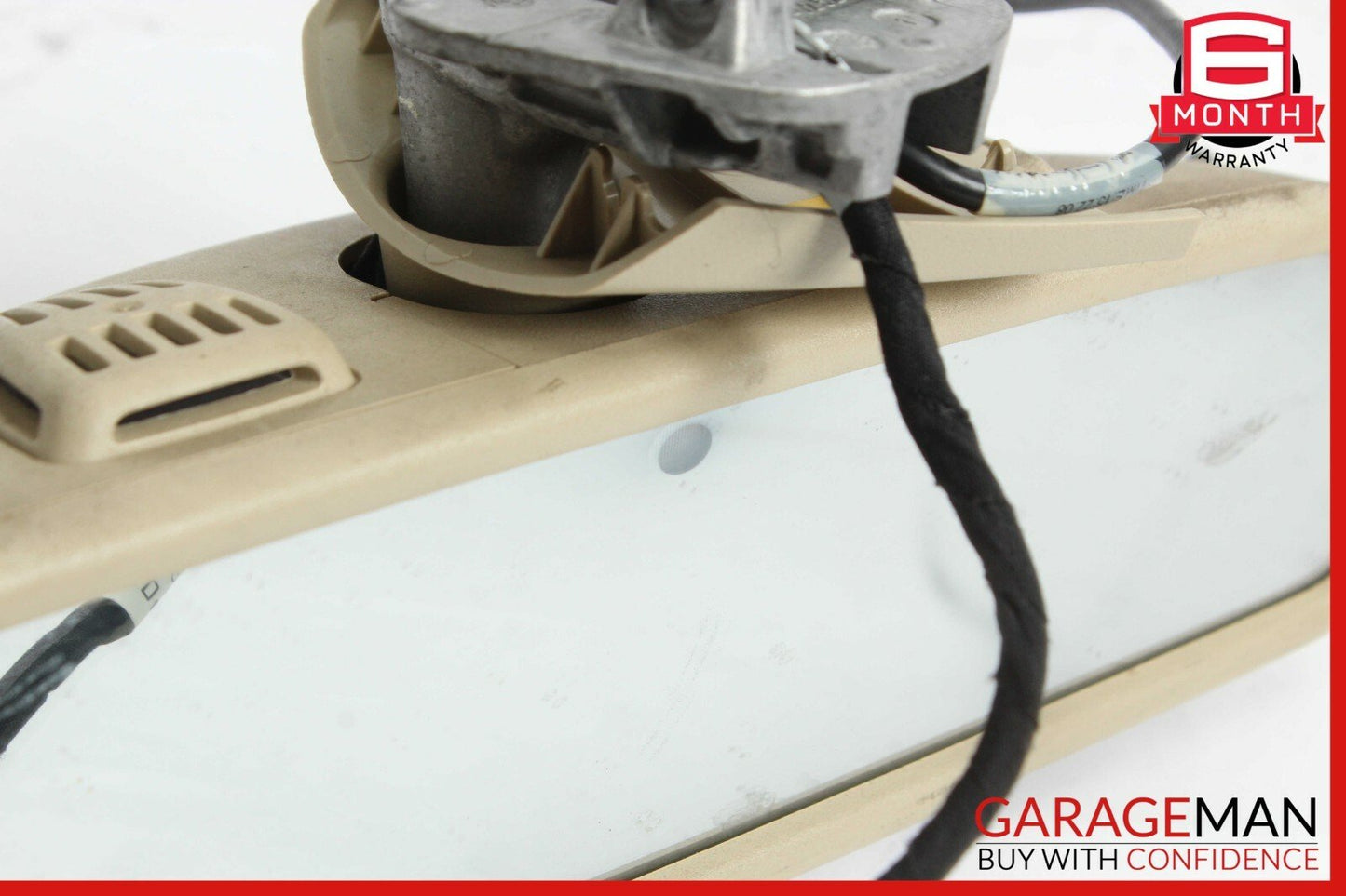 08-14 Mercedes W204 C300 C250 Interior Upper Rear View Mirror Beige OEM