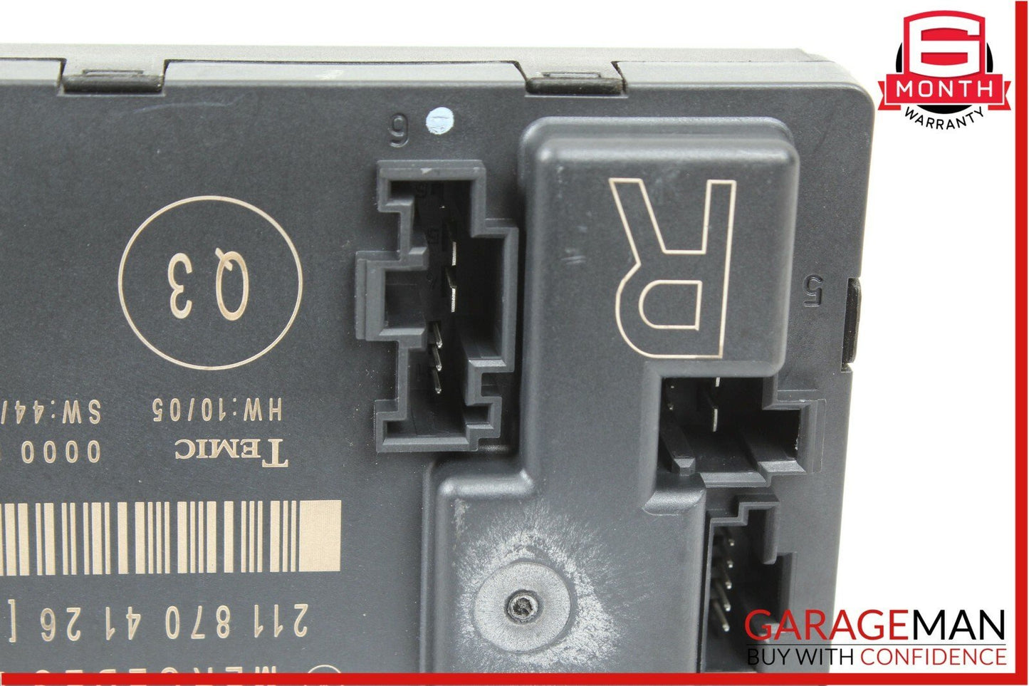 03-09 Mercedes W211 E350 E550 Rear Right Side Door Controller Module OEM