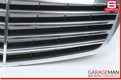 10-13 Mercedes W221 S550 S63 AMG Front Hood Radiator Grill Grille Trim Cover OEM