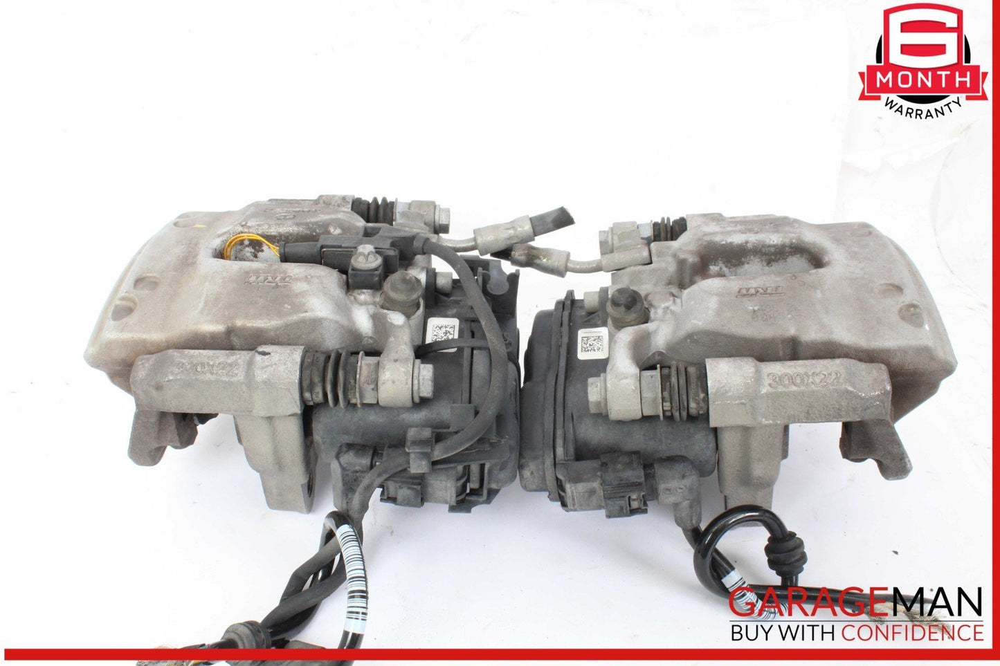 15-21 Mercedes W213 E300 C350e Rear Left & Right Side Brake Caliper Set of 2 OEM