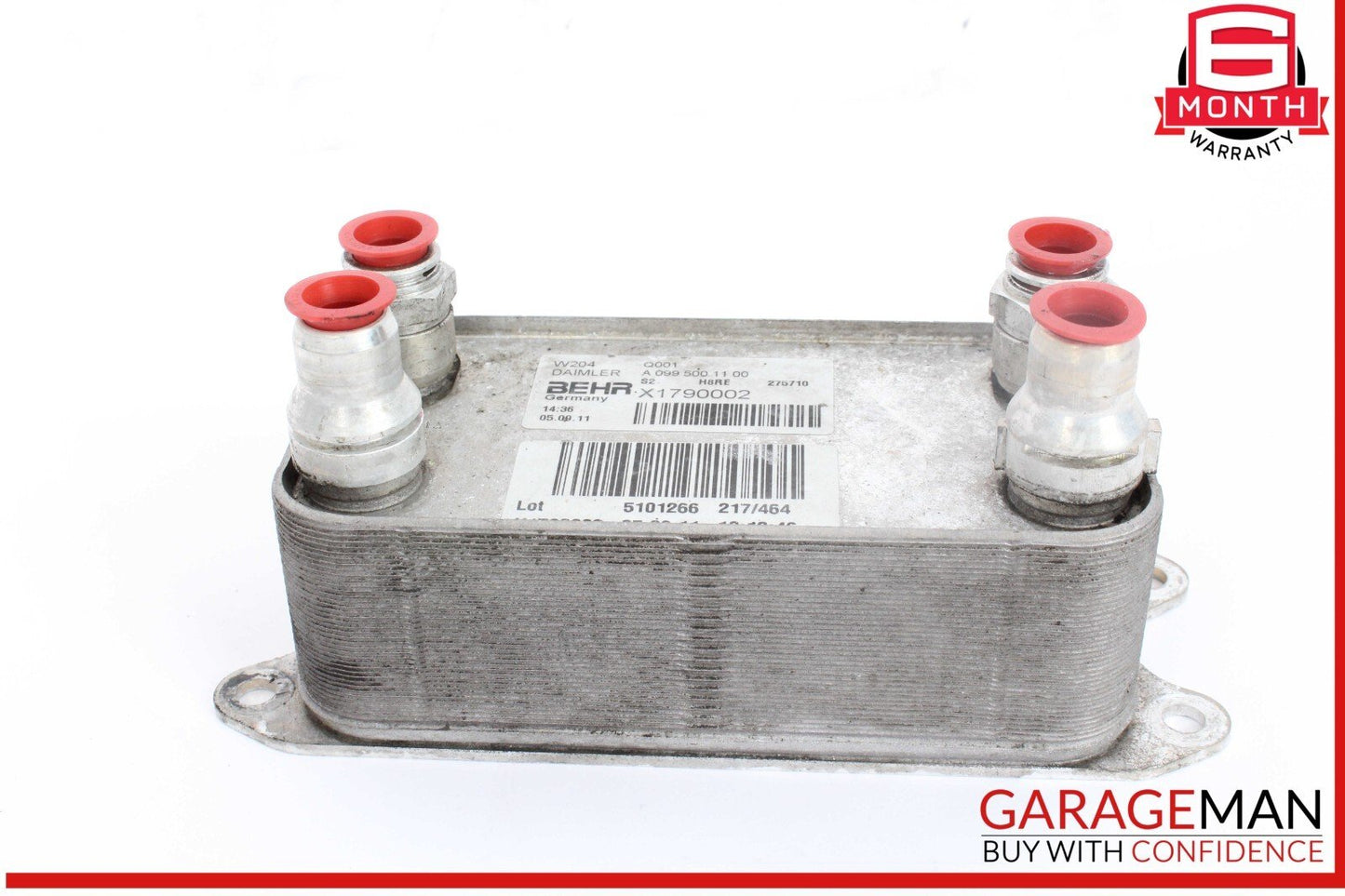 12-16 Mercedes W204 C250 SLK250 SLK350 Tranny Transmission Oil Cooler OEM