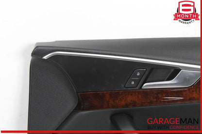 17-19 Audi A4 Front Right Passenger Side Interior Door Panel Trim OEM
