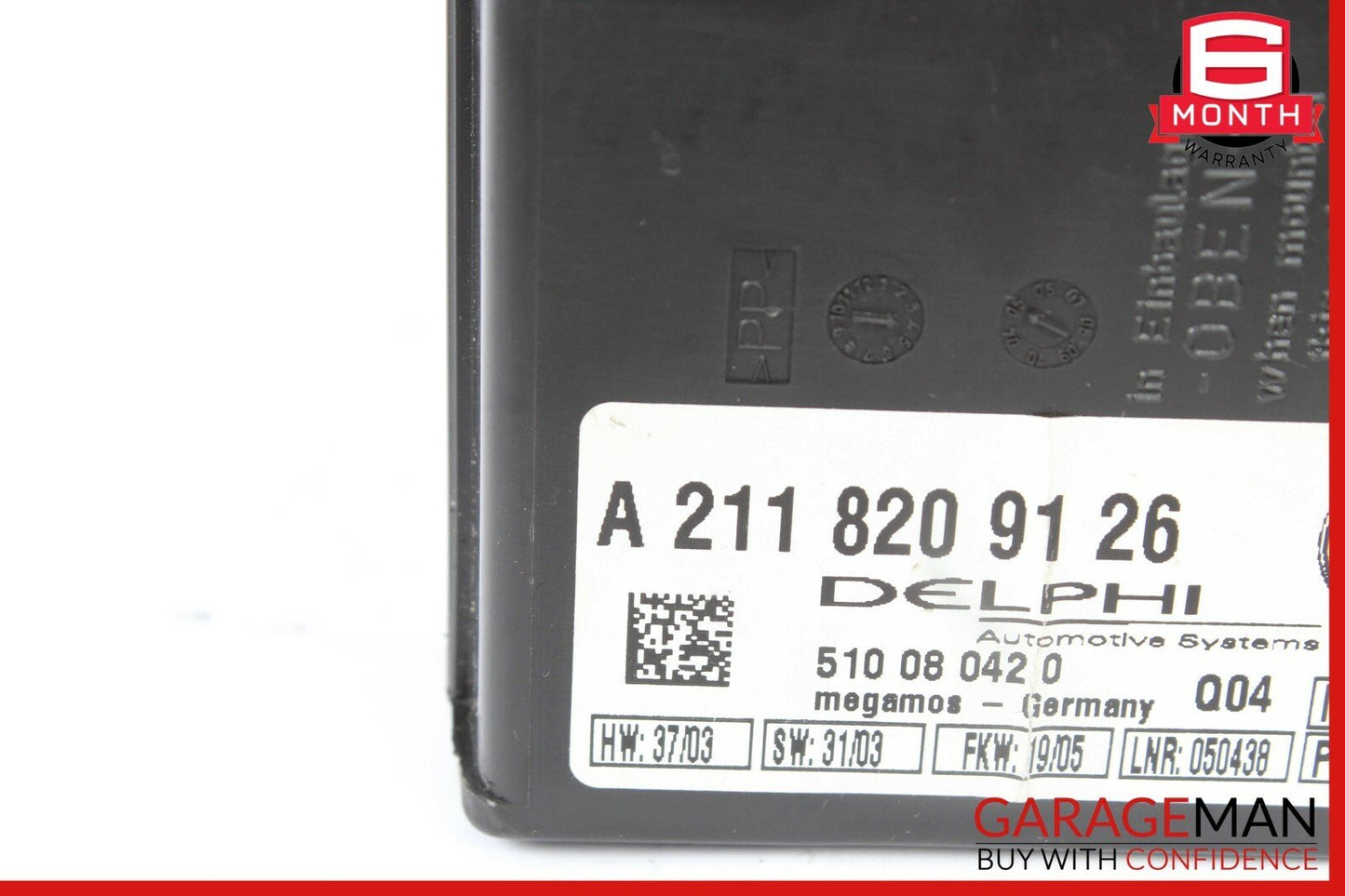 Mercedes R171 SLK280 SL500 S430 Anti Theft Alarm Module 2118209126 OEM
