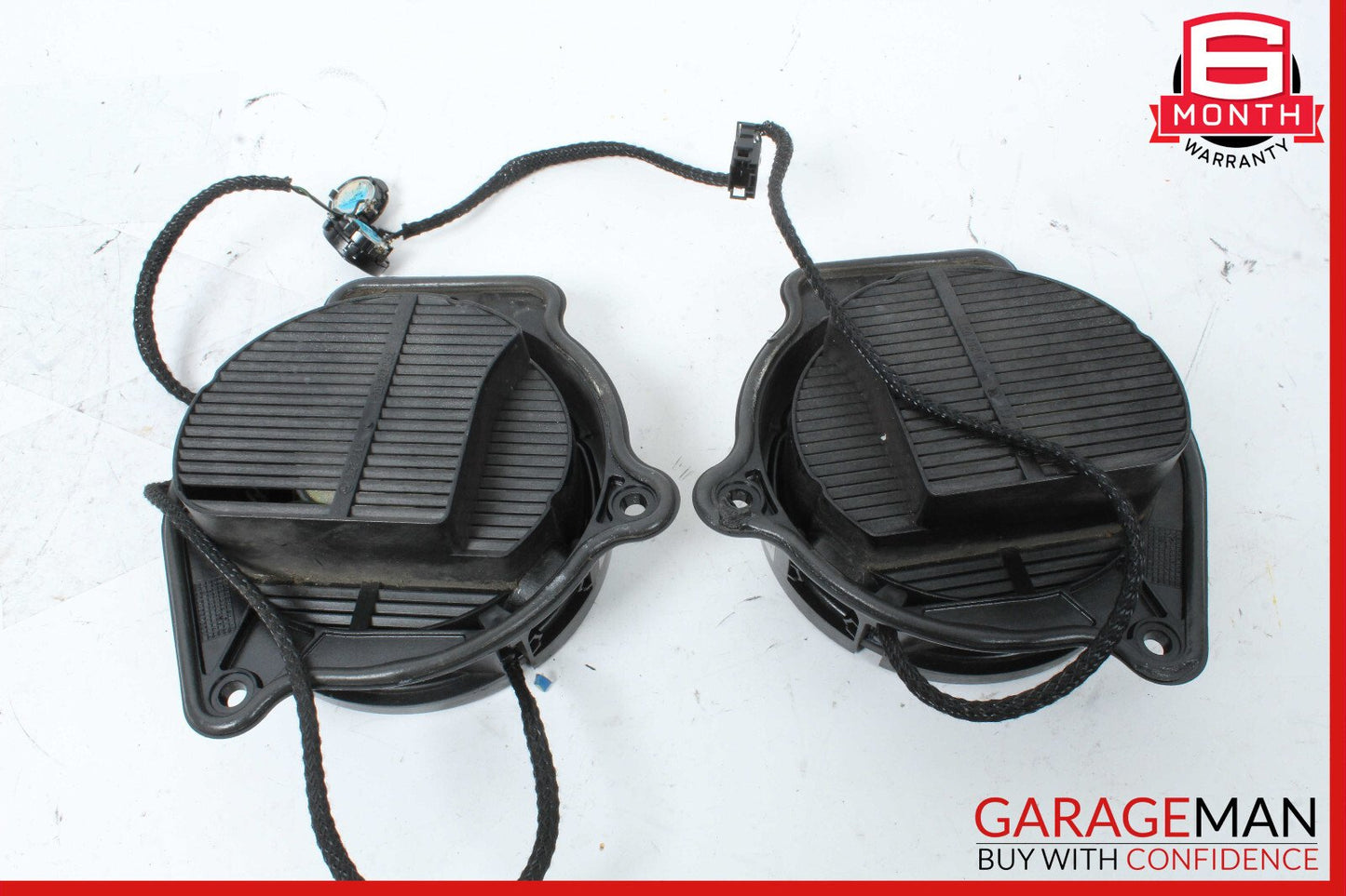00-06 Mercedes W220 S55 S600 Rear Door Audio Sound Speaker Set of 2 Pc OEM