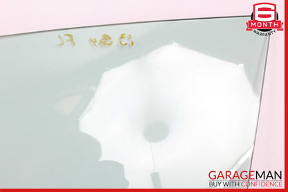 11-18 Porsche Cayenne 958 S Front Left Driver Side Door Window Glass OEM