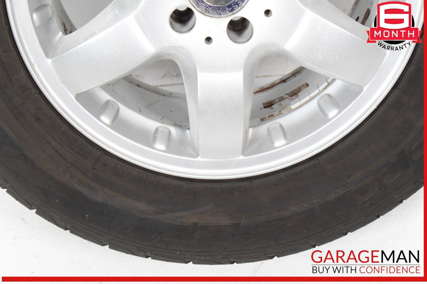 98-05 Mercedes W163 ML500 ML430 8.5 X 17 17" Wheel Tire Rim 1634012702 OEM