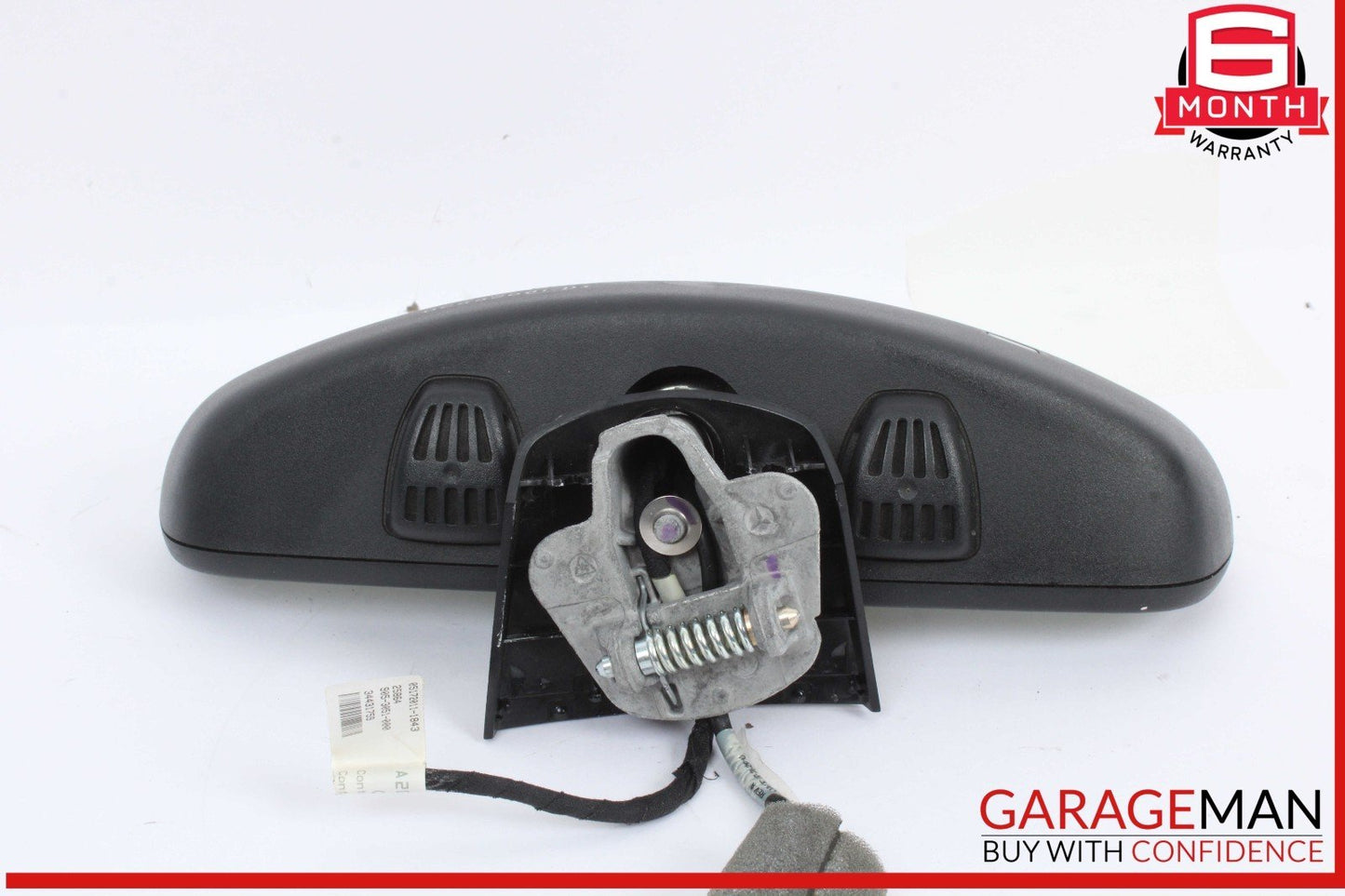 12-17 Mercedes W204 C250 Front Top Upper Interior Rear View Mirror Black OEM