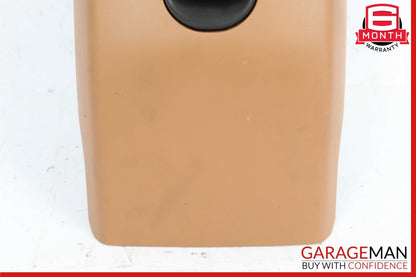 10-16 Porsche Panamera 970 Steering Column Lower Trim Housing Panel Cover Brown