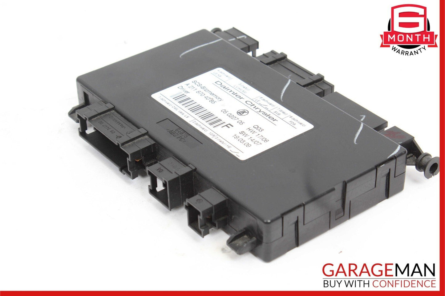 03-12 Mercedes X164 GL450 SLK280 E350 Front Left Side Seat Control Module OEM