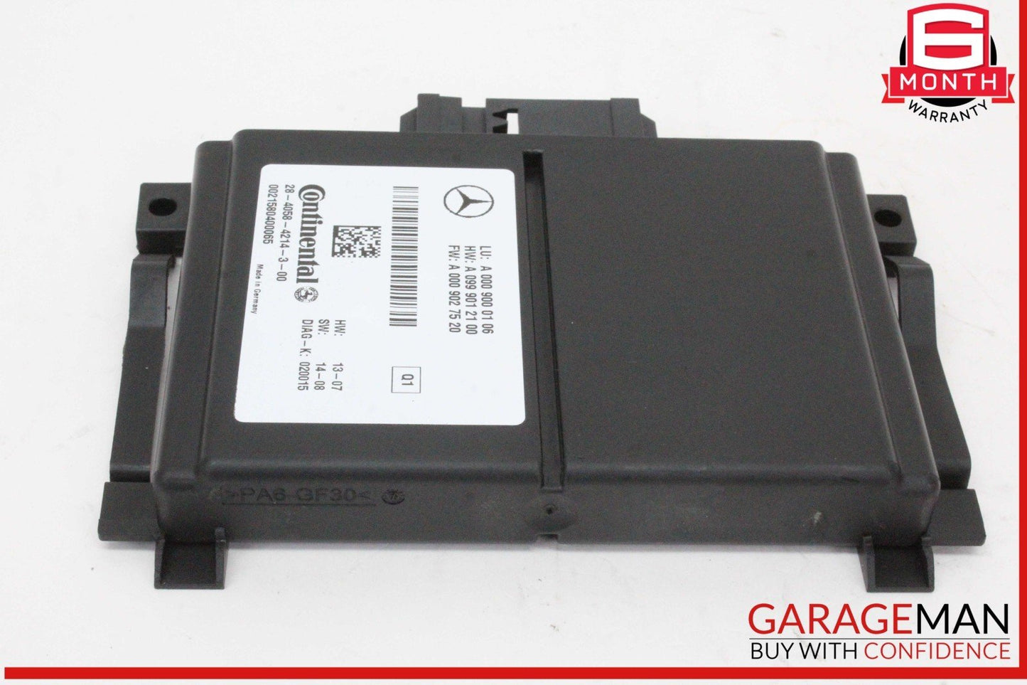 14-17 Mercedes W222 S550 Blind Spot Radar Control Module Unit 0009000106 OEM