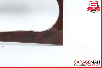 08-14 Mercedes W204 C300 C280 AC A/C Climate Control Switch Trim Bezel Wood