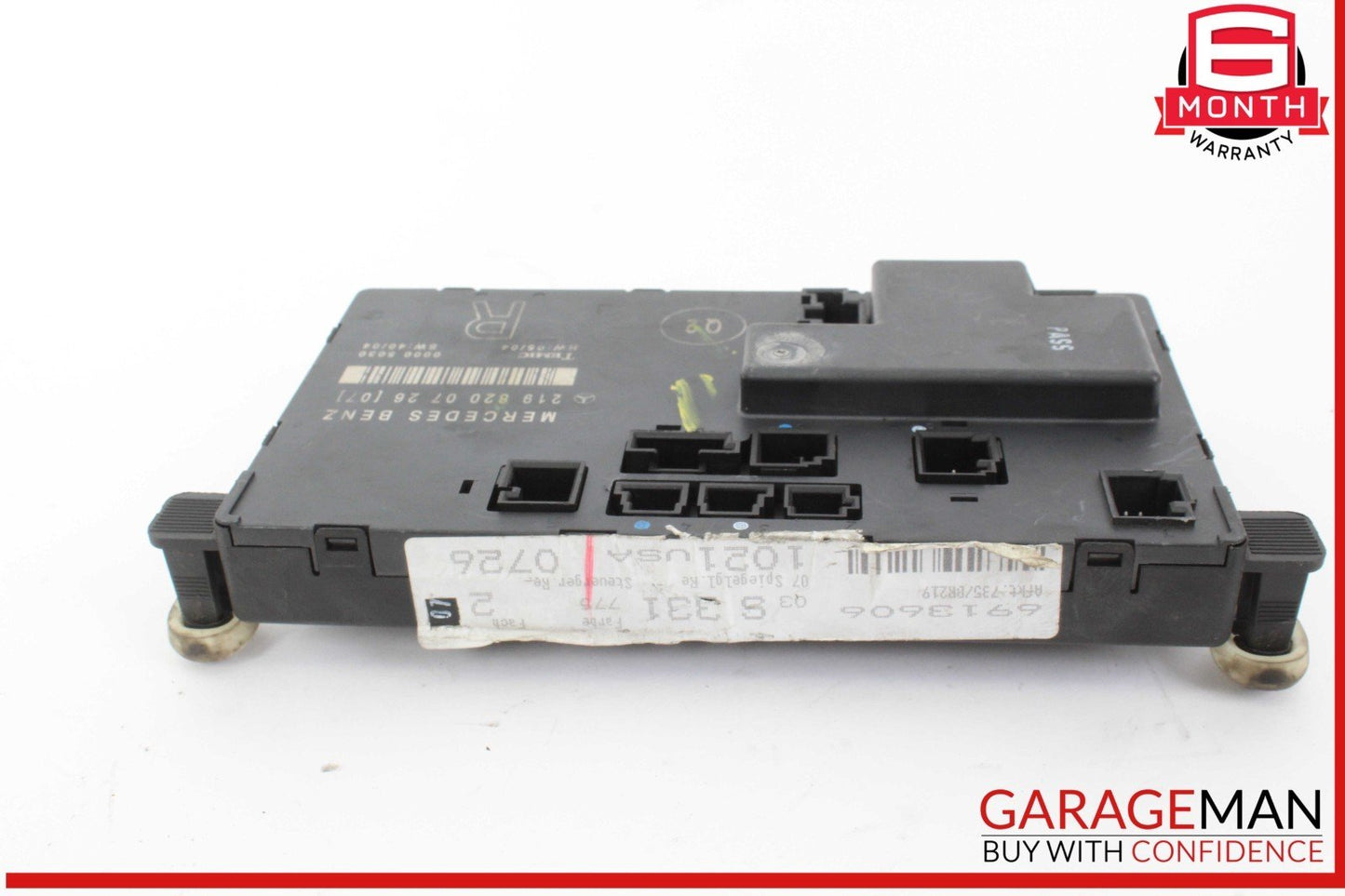 06-11 Mercedes W219 CLS550 CLS500 Front Right Door Control Module 2198200726 OEM
