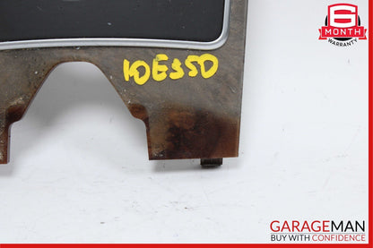 10-13 Mercedes W212 E350 E550 Center Console Switch Trim Cover Bezel Wood OEM