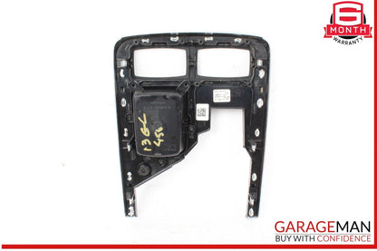 12-19 Mercedes X166 GL450 Center Console Bezel Trim Black 1666801817 OEM