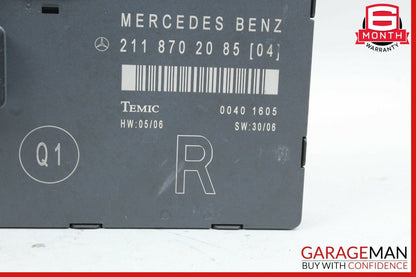 03-09 Mercedes W211 E500 E55 E550 Front Right Passenger Door Control Module OEM