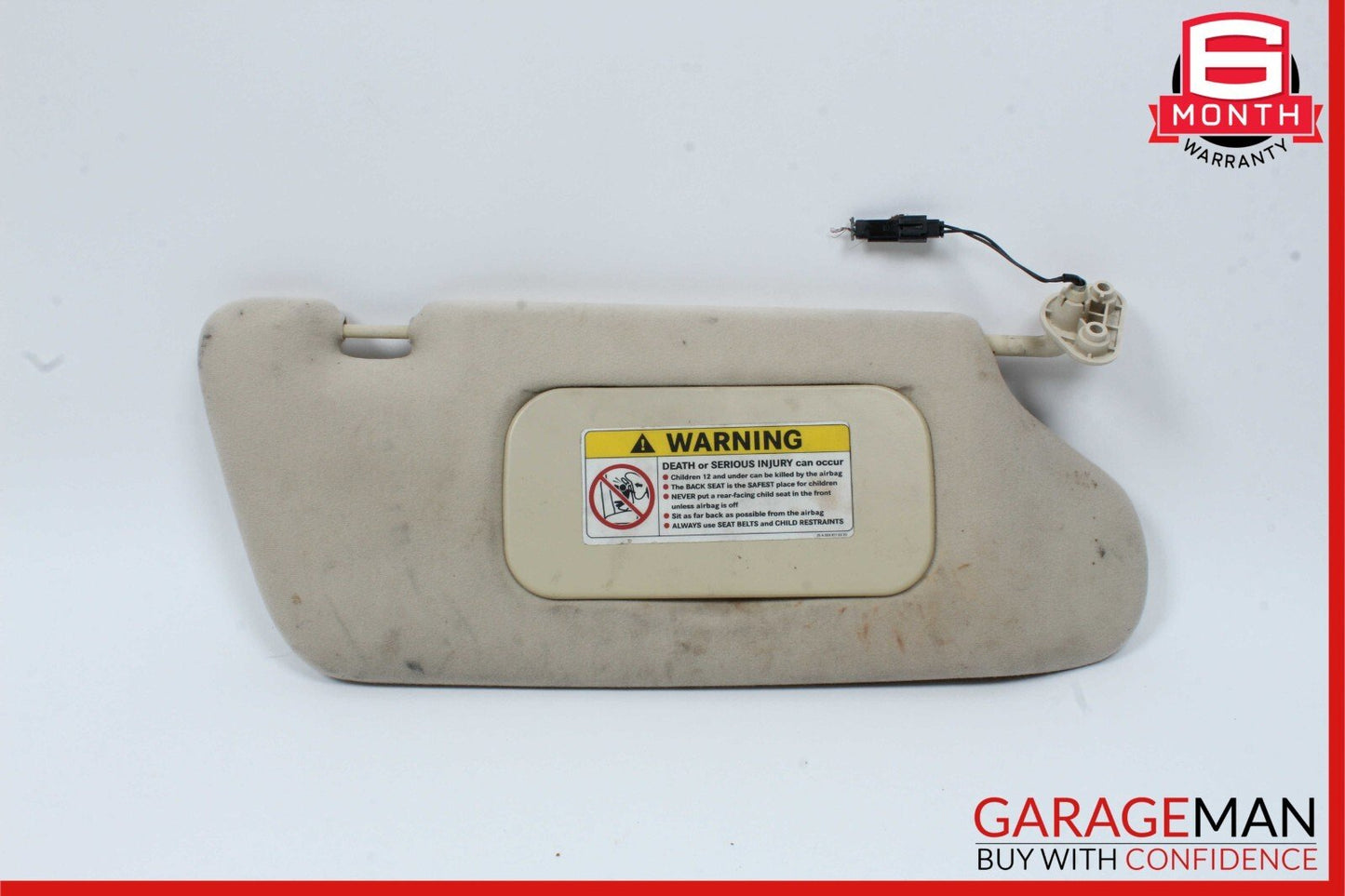 98-05 Mercedes W163 ML350 ML500 Front Right Side Sunvisor Sun Visor Shade OEM