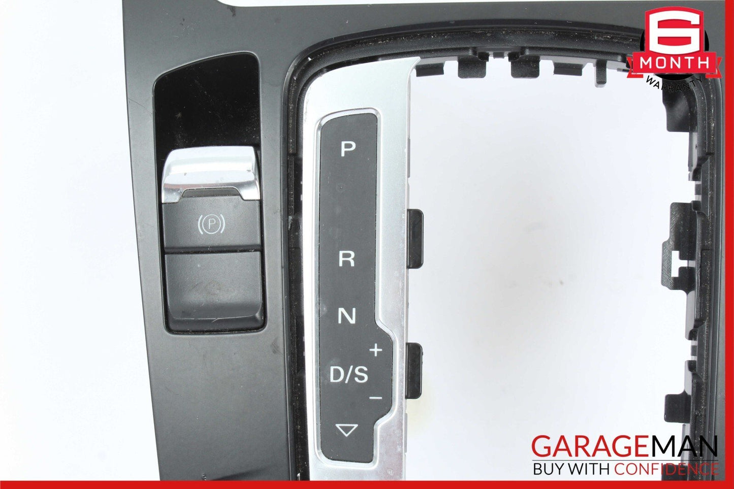 09-16 Audi A4 A5 Front Center Console Shift Trim Shifter Bezel Cover Assembly