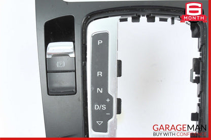 09-16 Audi A4 A5 Front Center Console Shift Trim Shifter Bezel Cover Assembly