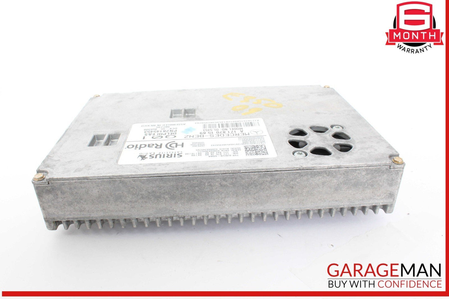 09-13 Mercedes W211 E350 Sirius Satellite Radio Receiver 1718701589 OEM