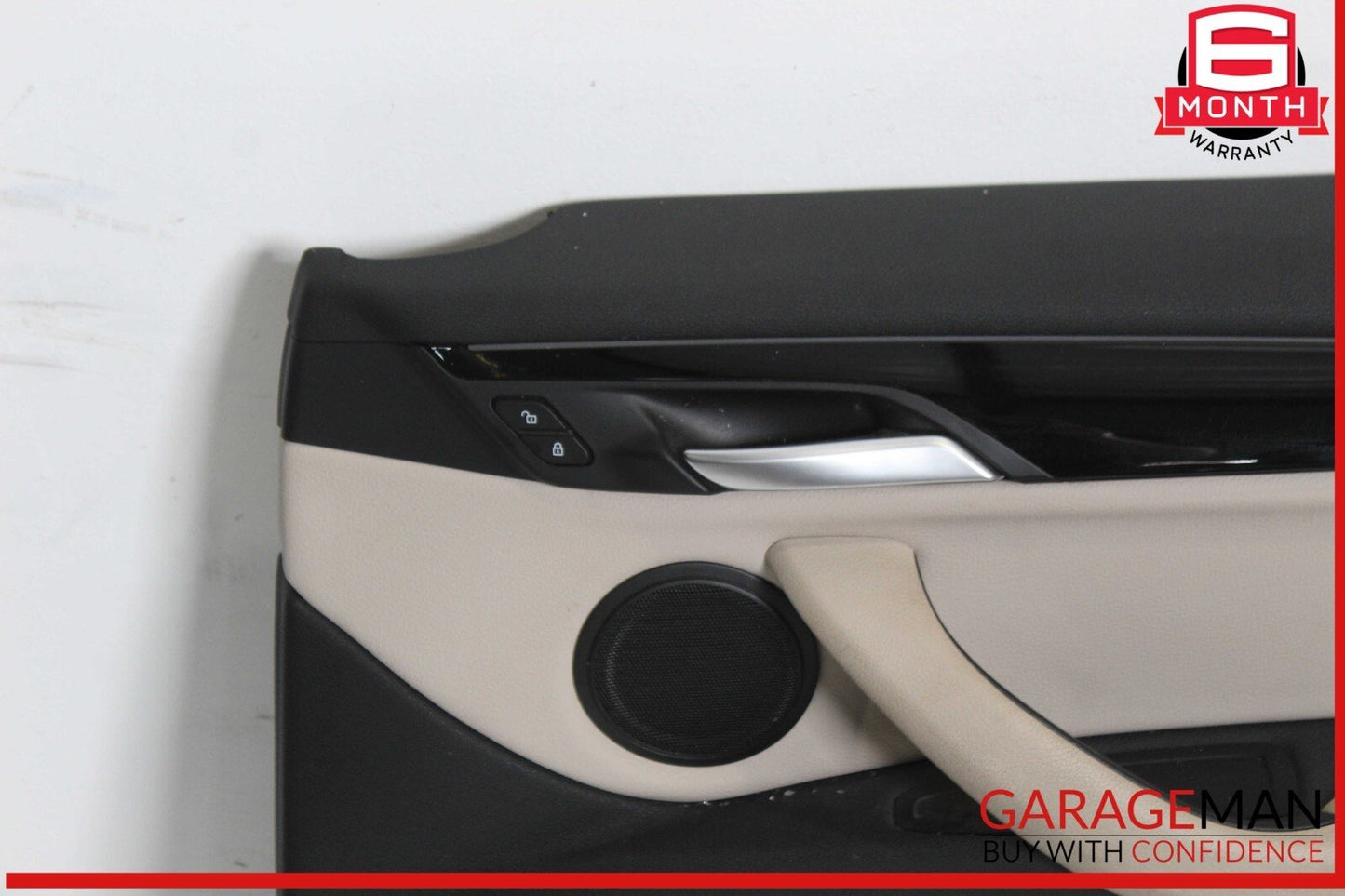 16-22 BMW X1 Front Right Passenger Side Interior Door Trim Panel OEM