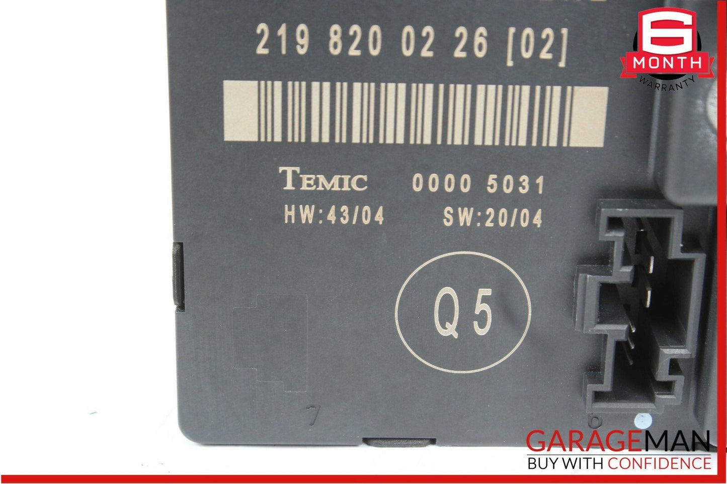06-11 Mercedes W219 CLS500 Rear Left Side Door Computer Controller Module Unit