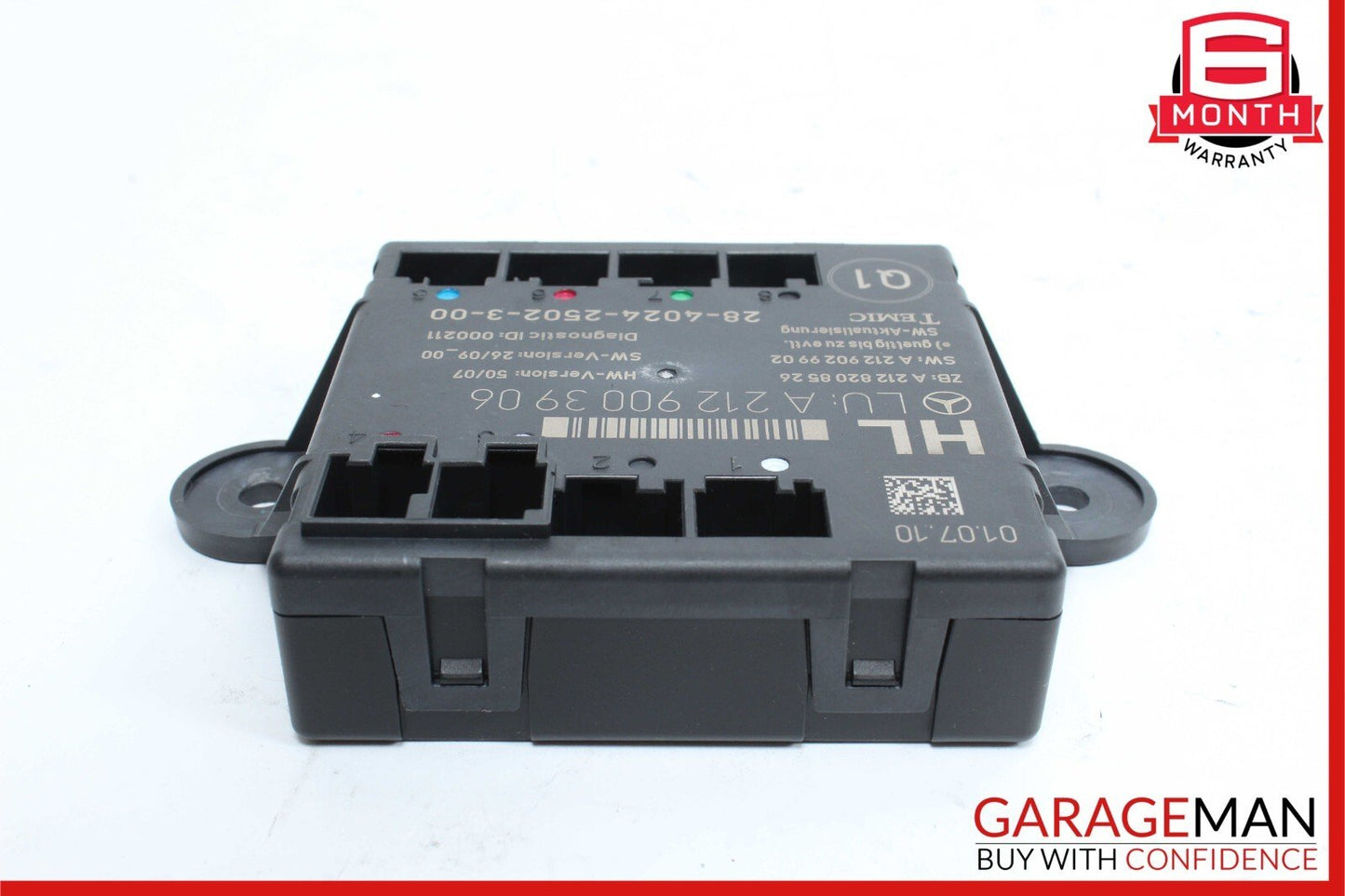 08-18 Mercedes C250 E350 GLK350 CLS550 Rear Left Side Door Control Module Unit