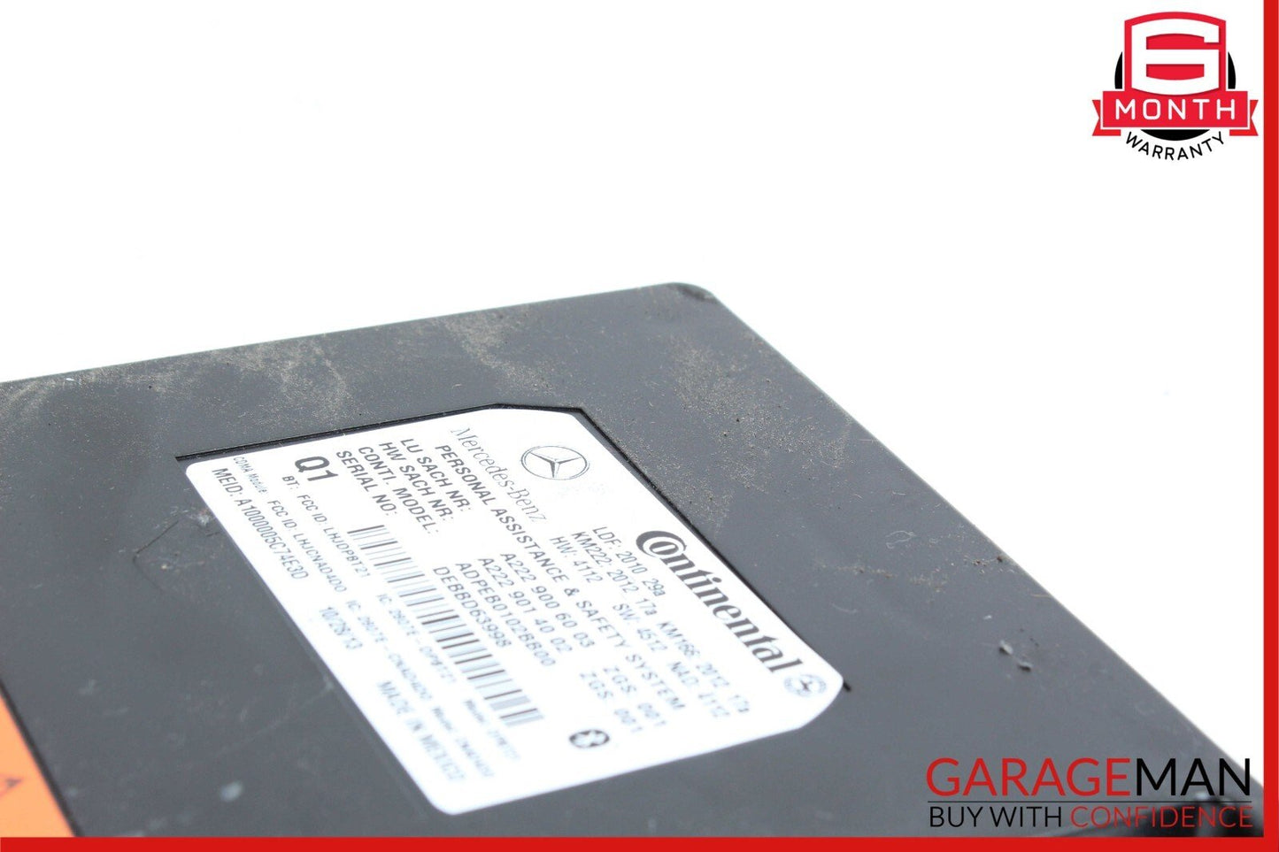 12-20 Mercedes C180 C250 E550 SL400 Communication Control Module 2229006003 OEM