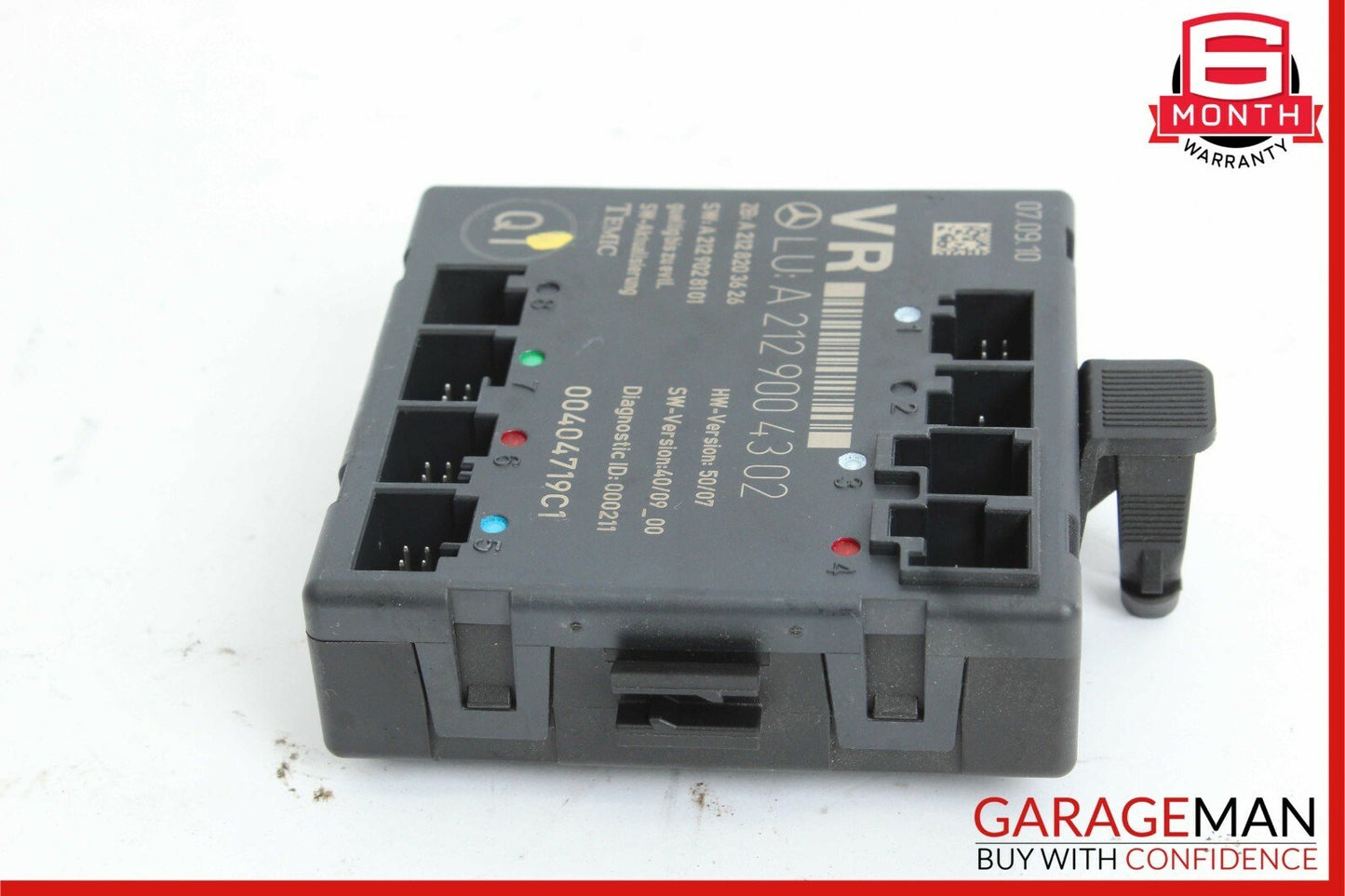 08-18 Mercedes W204 C250 C300 E400 Front Right Side Door Control Module Unit OEM