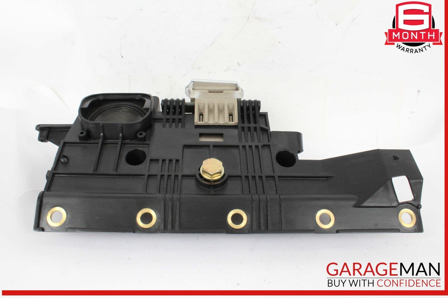 03-08 Mercedes R230 SL500 Rear Left Seat Belt Retractor Luggage w/ Speaker OEM