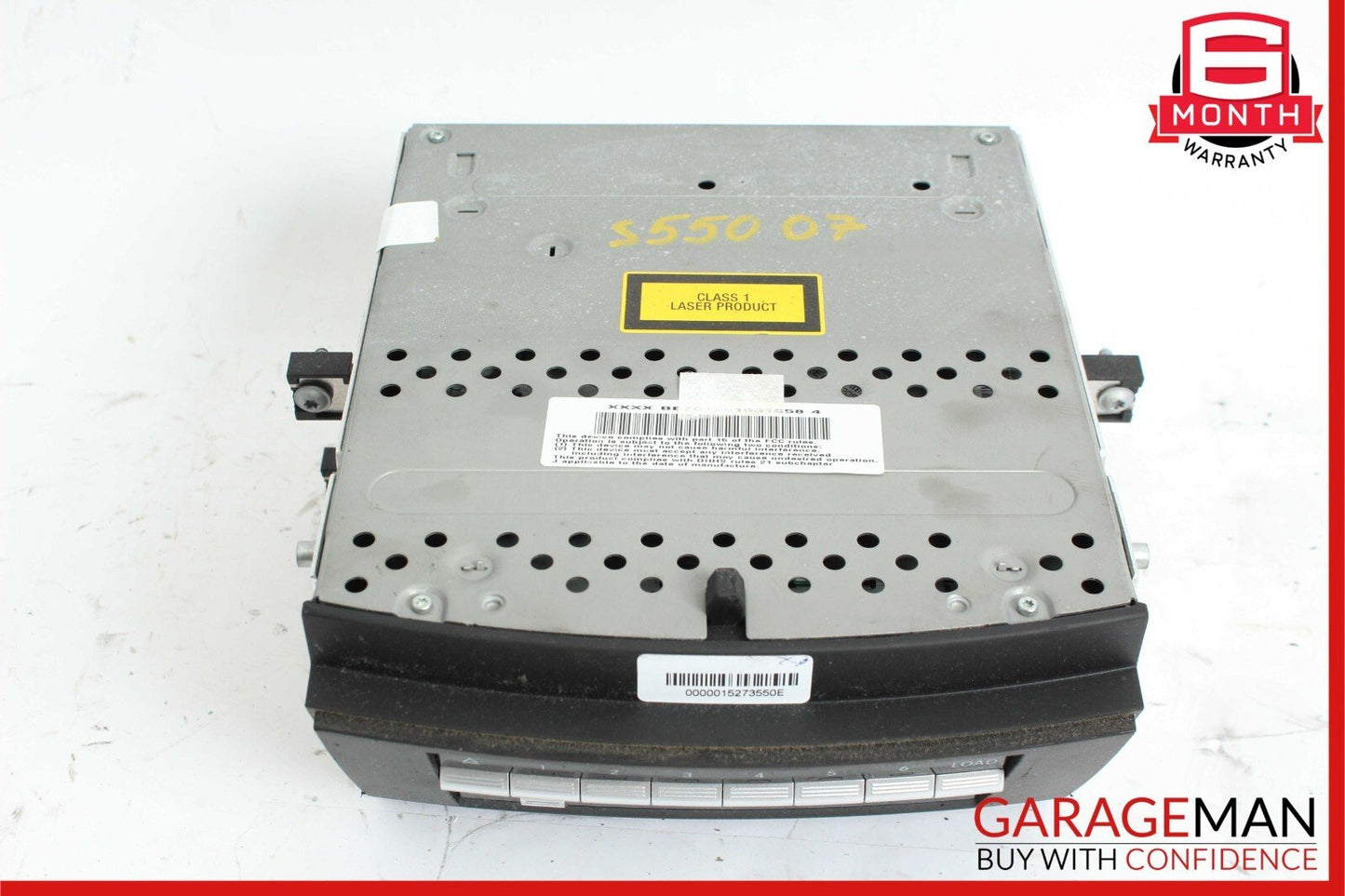07-09 Mercedes-Benz W221 S550 Head Unit Command CD Navigation 2218700187