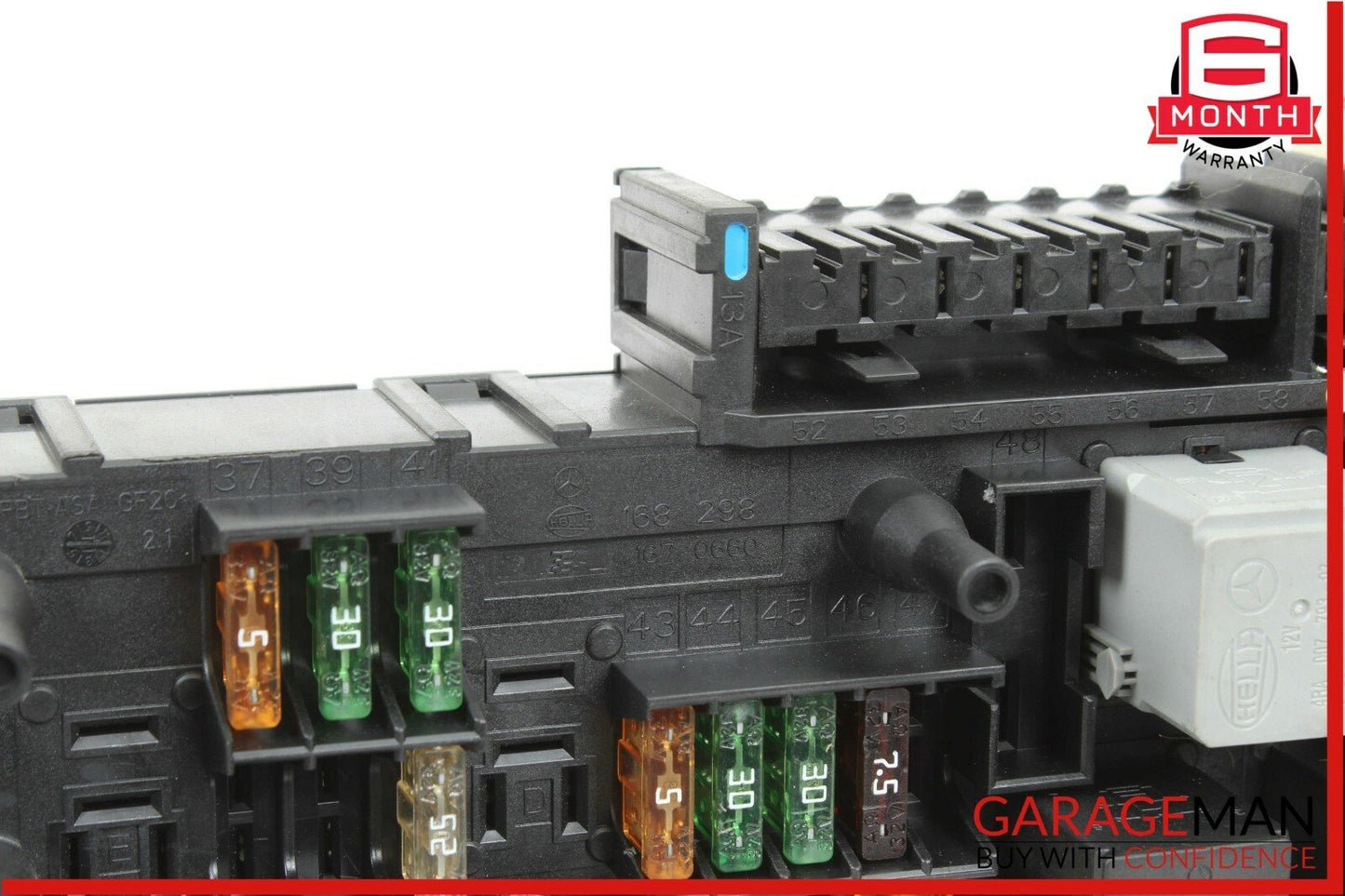 12-14 Mercedes W204 C250 C350 C63 AMG Rear SAM Fuse Box Relay Module Assembly
