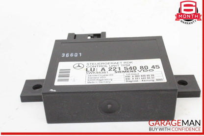 07-14 Mercedes W221 S550 CL550 Tire Pressure Monitor Module 2215408045 OEM