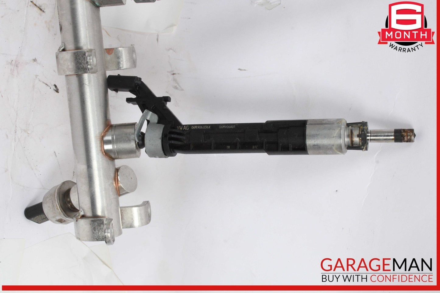 18-24 Audi S5 A5 A4 S4 SQ5 Right Passenger Side Fuel Rail w/ Injectors OEM