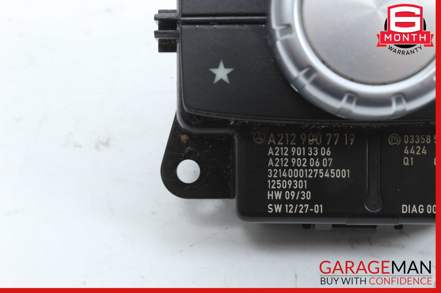 14-17 Mercedes W207 E400 Console Head Unit Controller Knob Multi Switch OEM