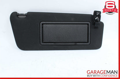 08-14 Mercedes W204 C250 Front Right Side Sun Visor Sunvisor Shade Black OEM
