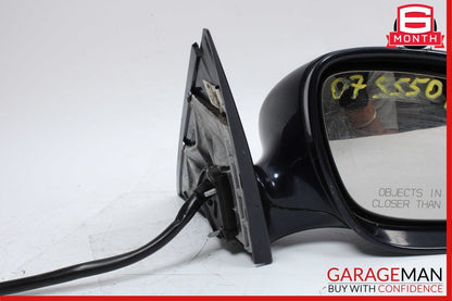 07-09 Mercedes W221 S550 S600 S63 Front Right Side Mirror Door Rear View Blue