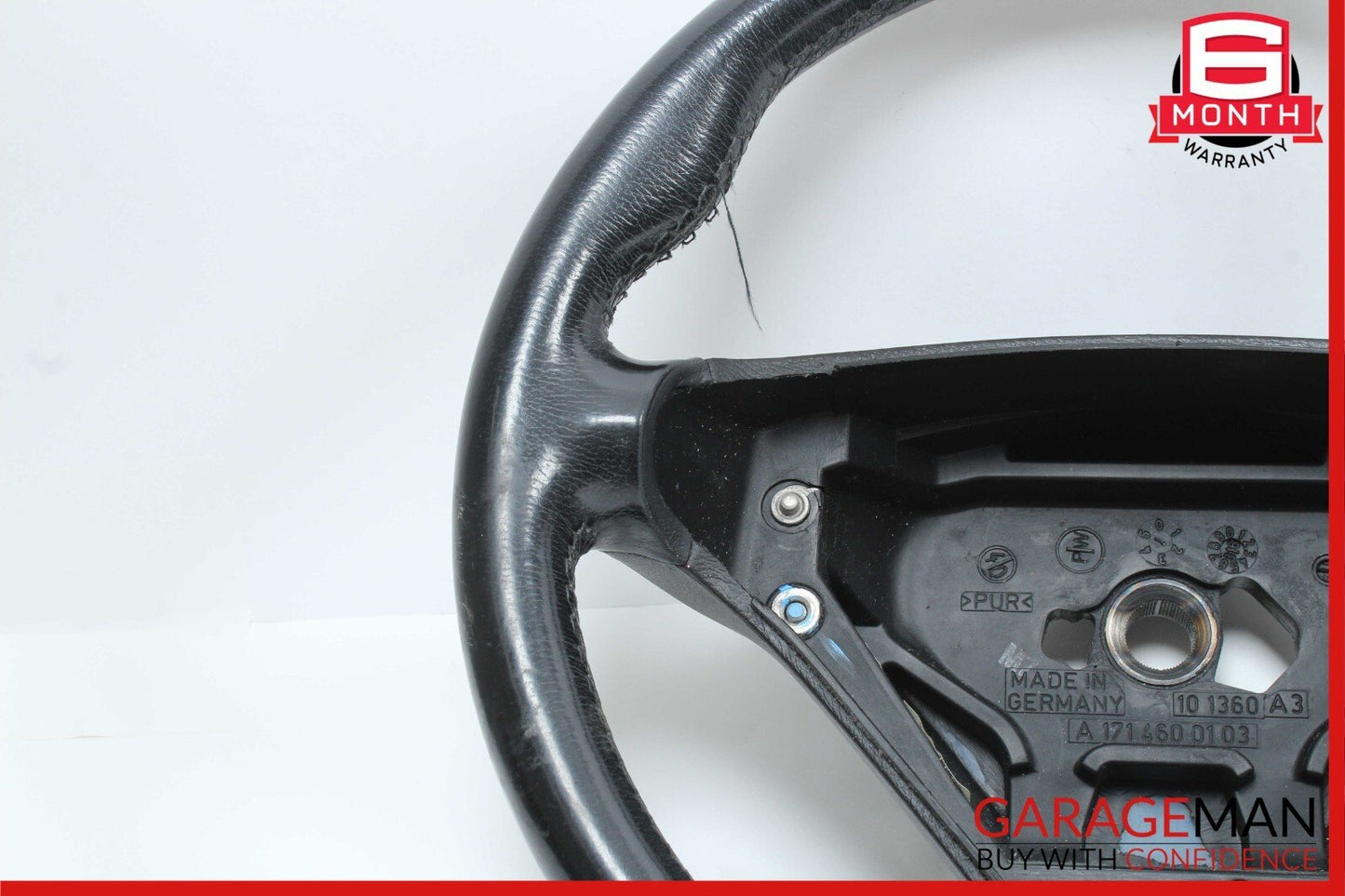 05-07 Mercedes W203 C230 SLK280 SLK350 Sport Steering Wheel Black OEM