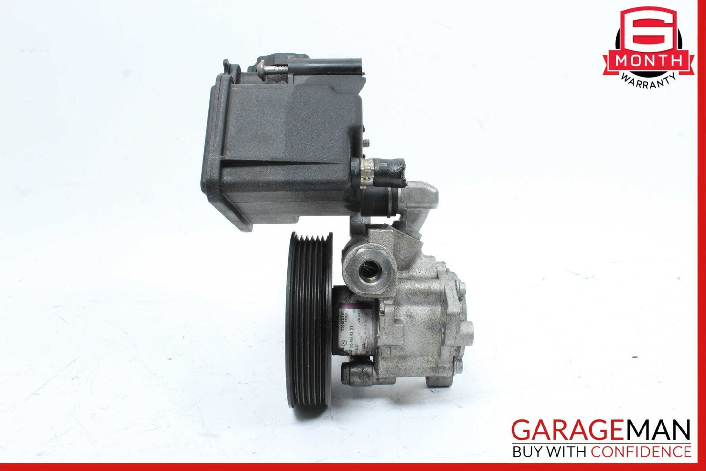 06-09 Mercedes W211 E350 CLS500 S500 Power Steering Pump Reservoir Assembly OEM
