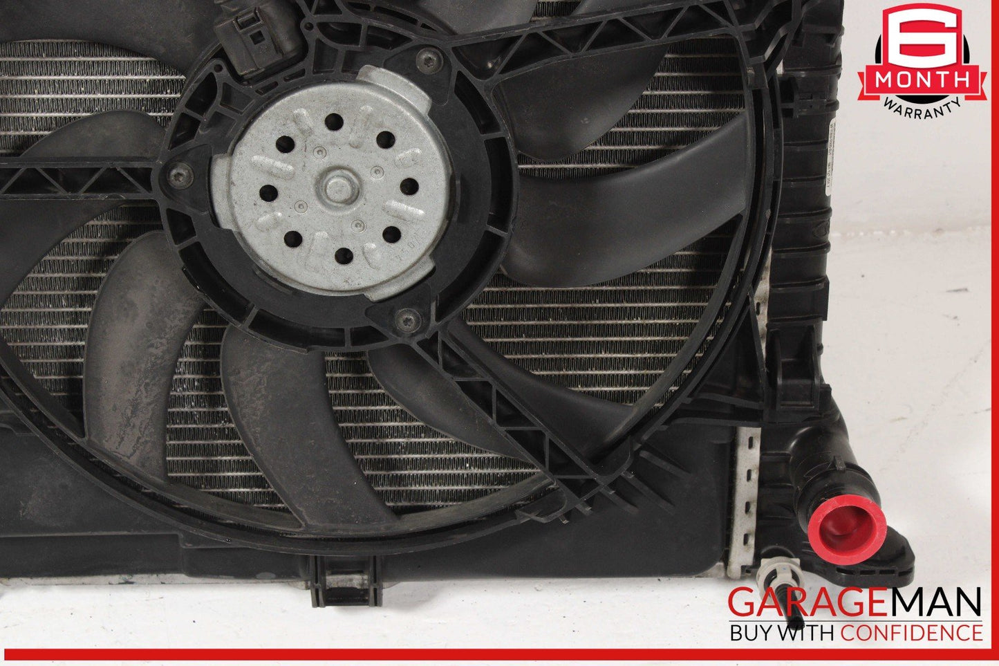 09-16 Audi A4 Q5 2.0L Engine Radiator Condenser Cooling Fan Motor Assy