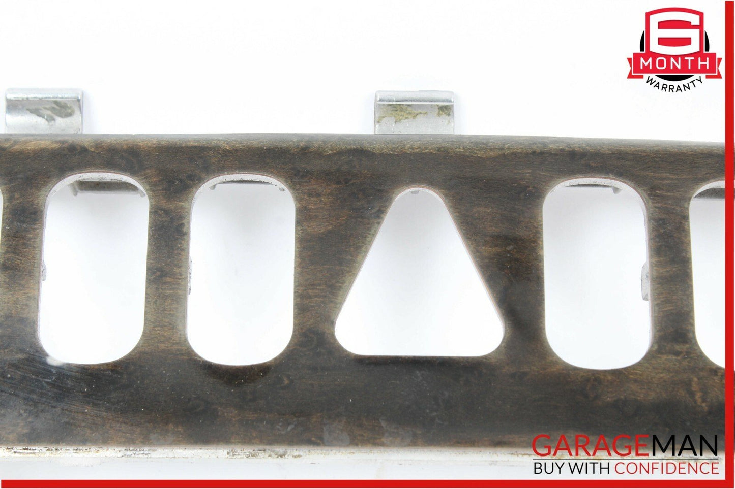 98-03 Mercedes W208 CLK320 Convertible Center Dash Panel Trim Bezel Walnut OEM