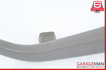 86-91 Mercedes W126 420SEL Front Left Driver Side Door Arm Rest Panel Gray OEM