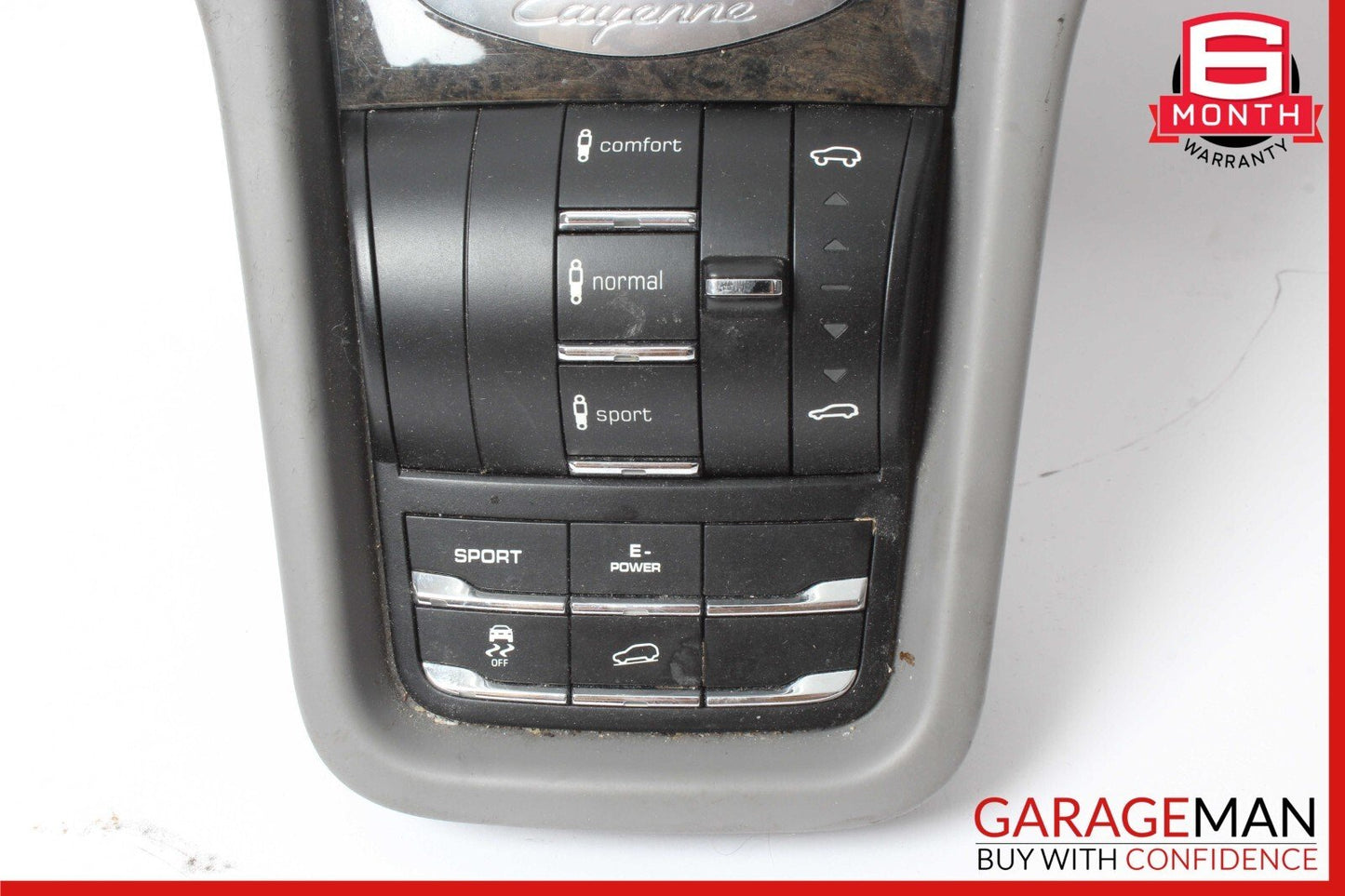 11-18 Porsche Cayenne S Front Center Console AC A/C Heater Climate Controller