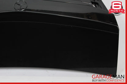 10-16 Mercedes W212 E350 E63 AMG Sedan Rear Trunk Lid Deck Shell Panel Black OEM