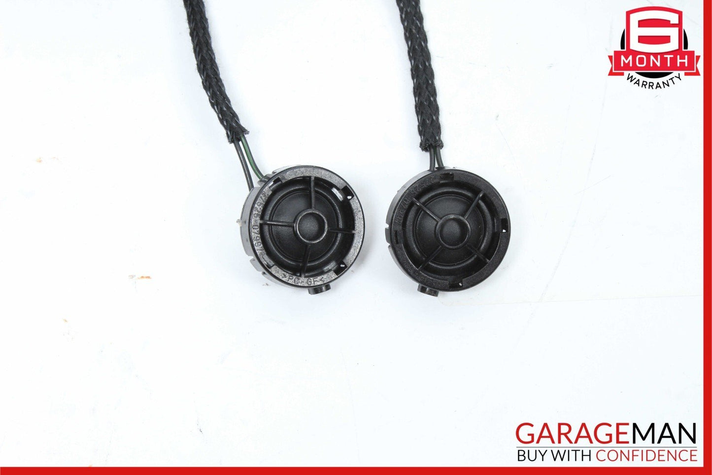 00-06 Mercedes W220 S55 AMG Front Door Audio Sound Speaker Set of 2 Pc OEM