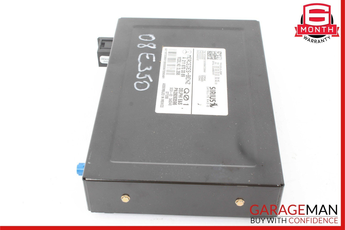 Mercedes W211 E350 ML350 R350 GL450 Sirius Satellite Radio Receiver Module OEM