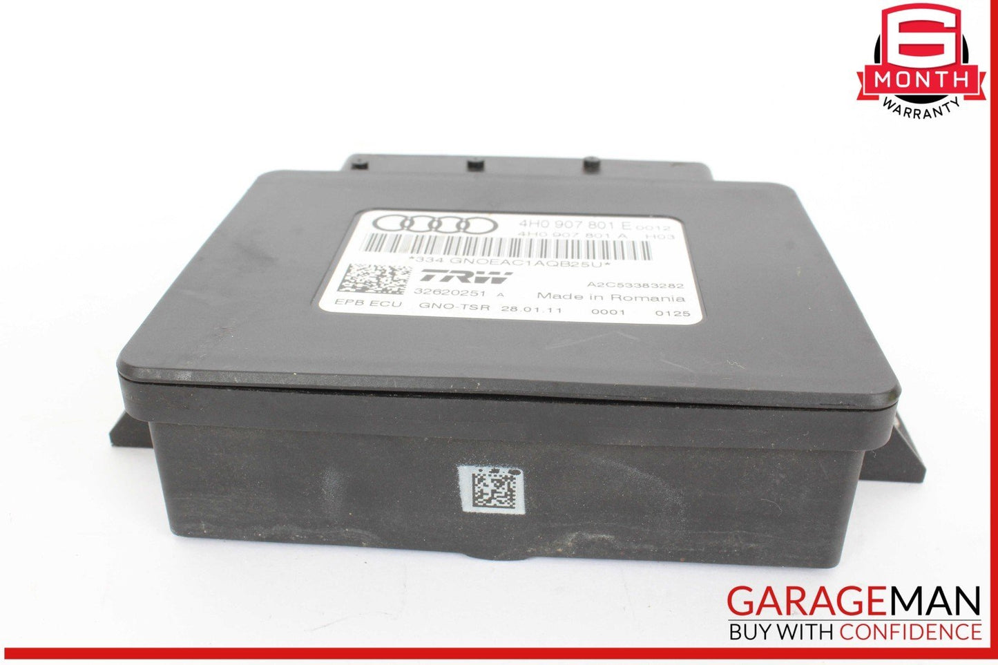 12-18 Audi A7 Electronic Parking Brake Control Module Unit 4H0907801E OEM