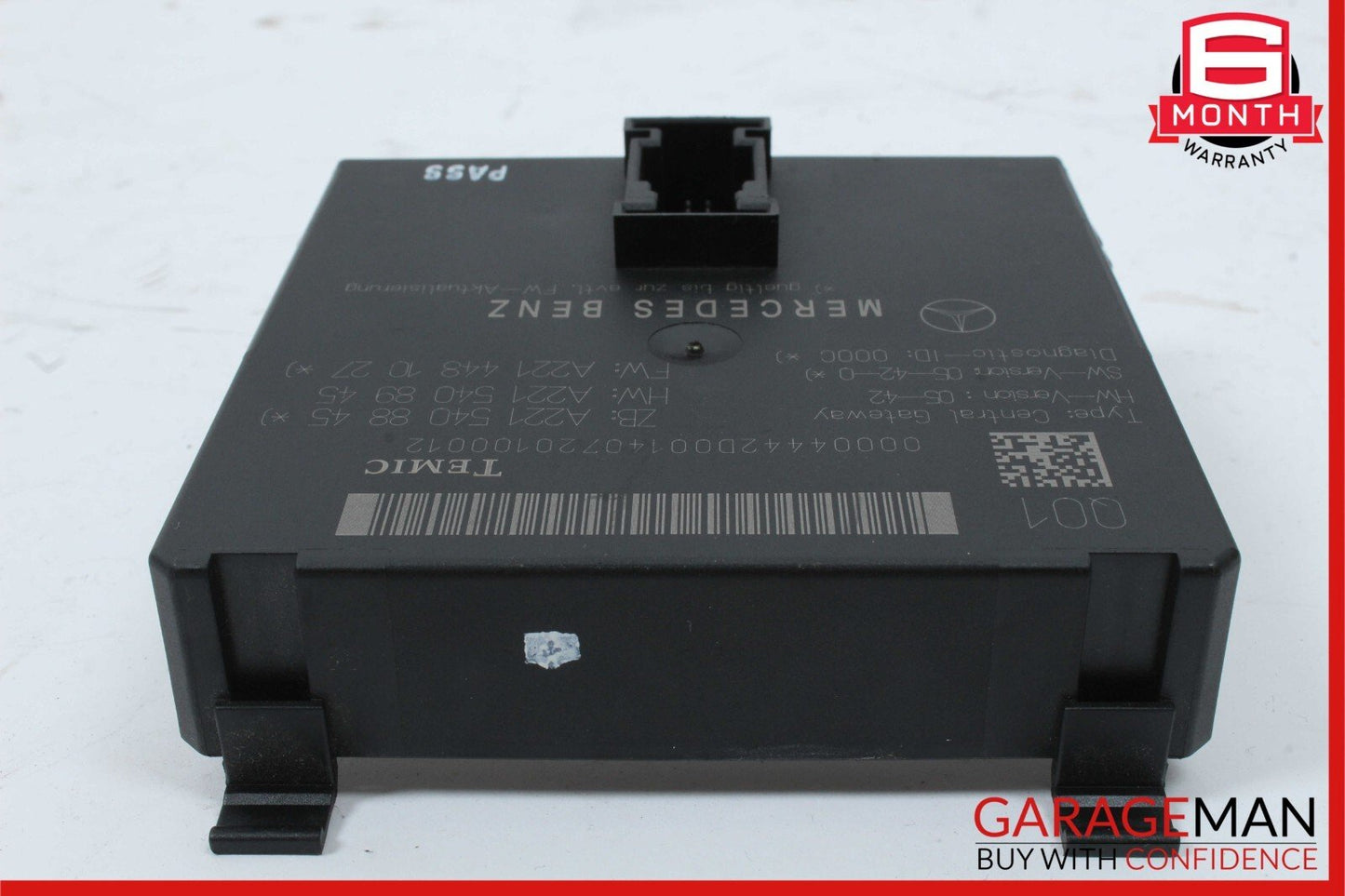 07-10 Mercede W216 CL550 CL65 AMG Central Gateway Control Module 2215408845 OEM