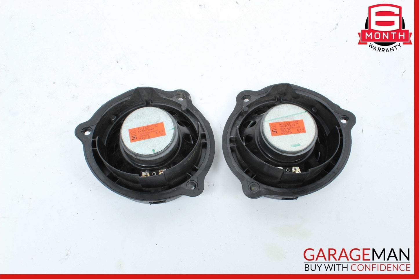 06-11 Mercedes W219 CLS500 Right & Left Side Door Sound Audio Speaker Speakers