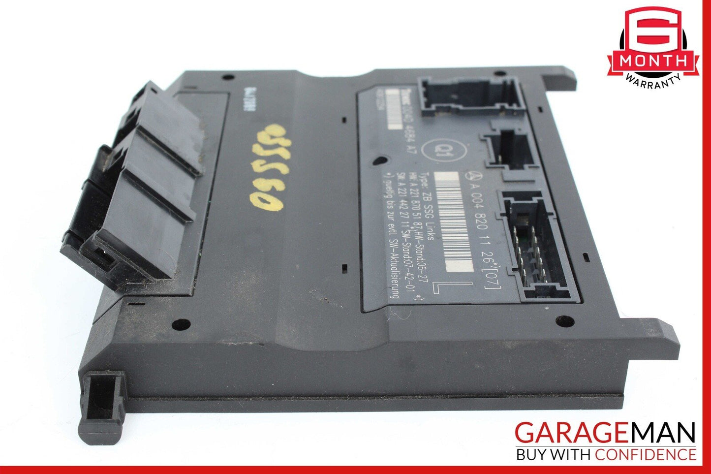 07-13 Mercedes W221 S550 S63 AMG Front Left Driver Under Seat Control Unit OEM